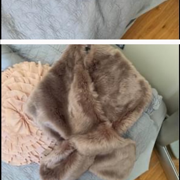 Faux fur throw - Picture 3 of 4